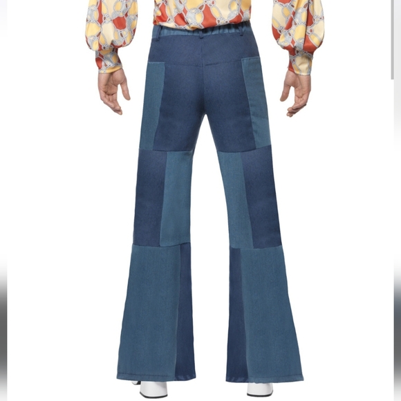 Mens patchwork flares - Picture 4 of 7